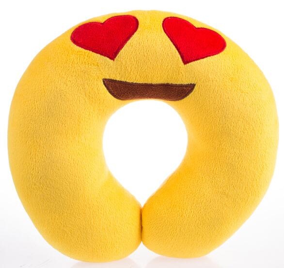 Emoji neck cushion