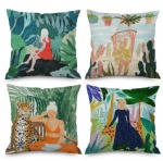 Linen cushion