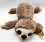 Plush sloth, fox, crocodile